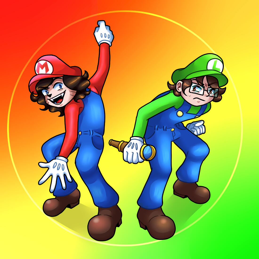 Youtube Commission (Clip Studio Paint, 2024)