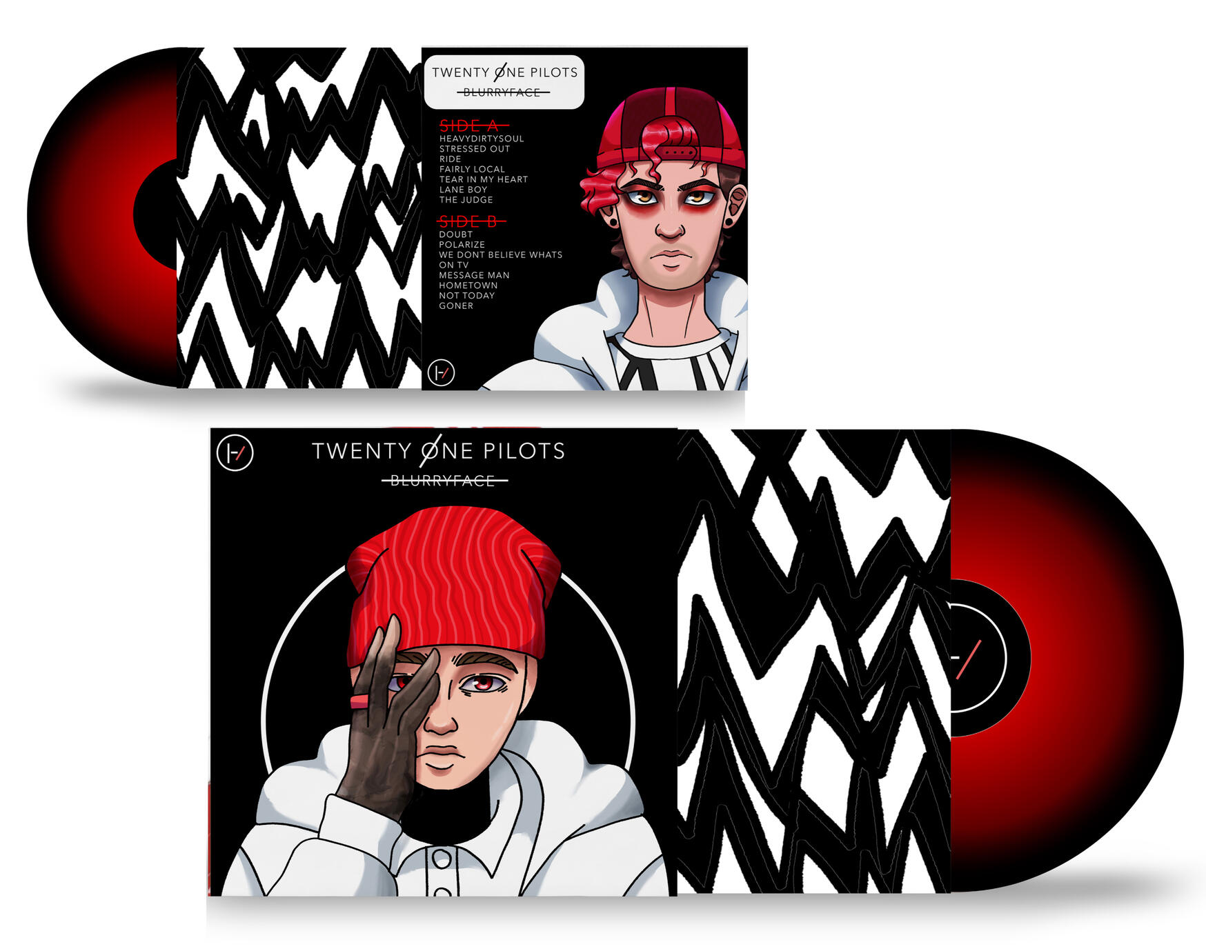 Vinyl Redesign Project (Photoshop, 2023)